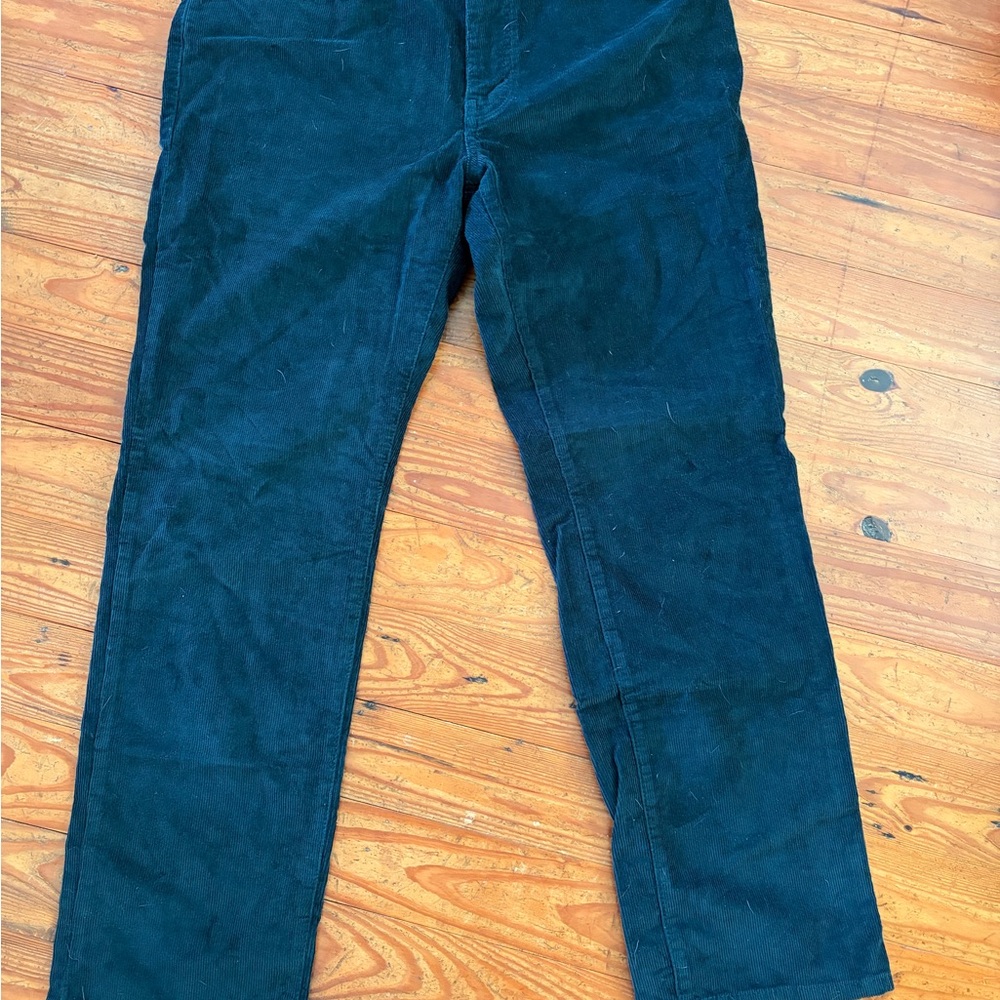 Goodfellow & Co Dark Teal Corduroy 5-Pocket Pant